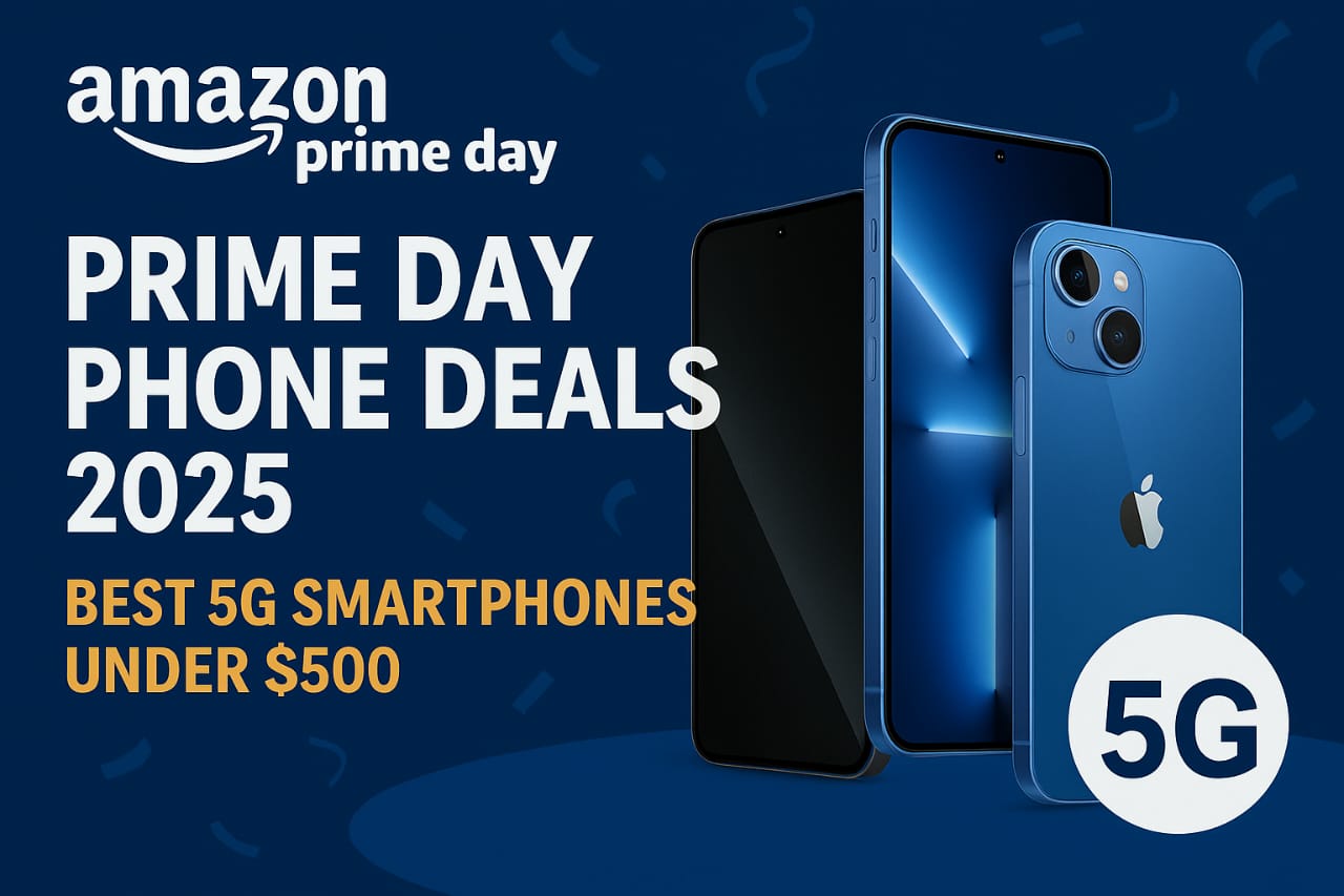 Amazon Prime Day Phone Deals 2025 – Best 5G Smartphones Under $500