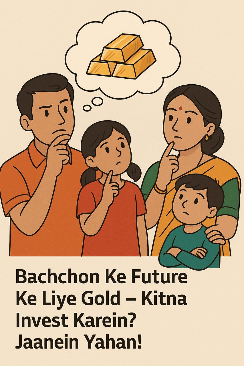 Apne Baccho Ke Future Ke Liye Gold Investment – Kitna Aur Kaise?
