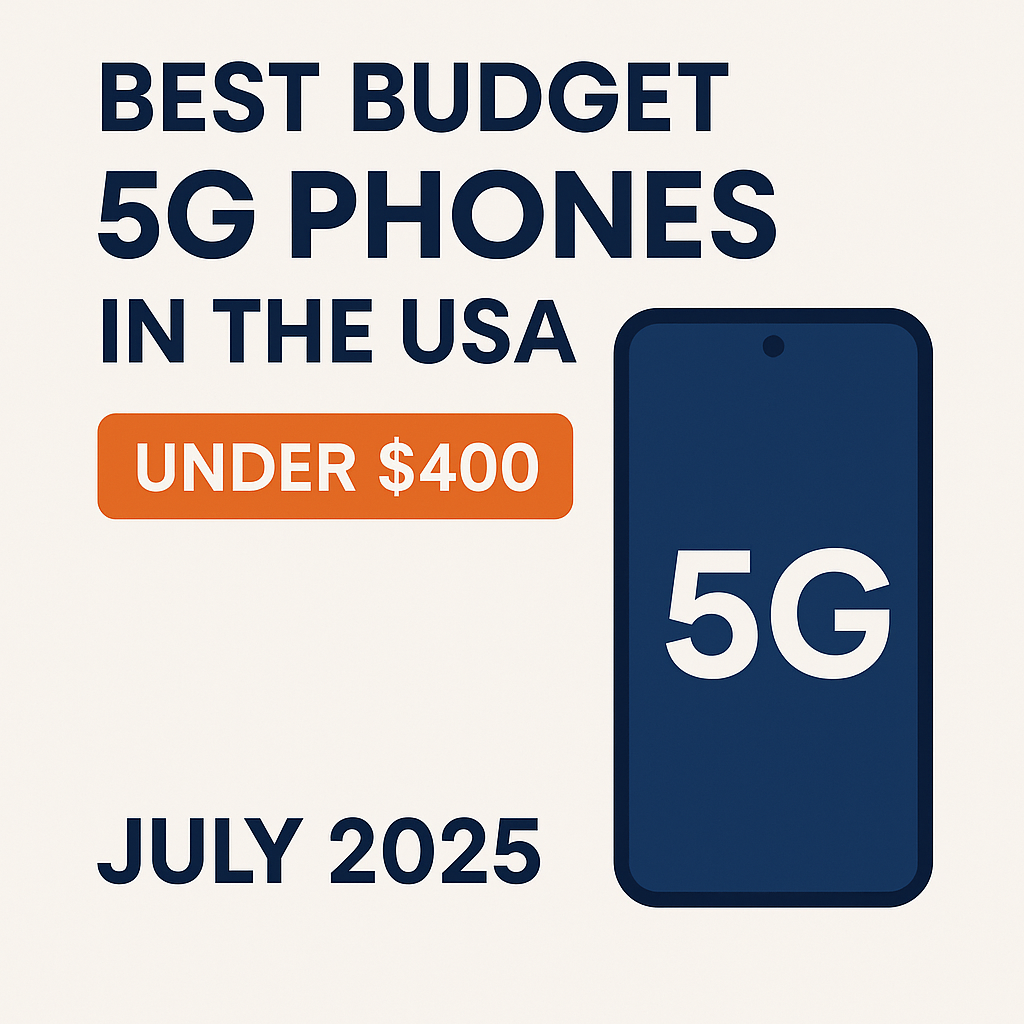 Best Budget 5G Phones in the USA (July 2025) – Under $400